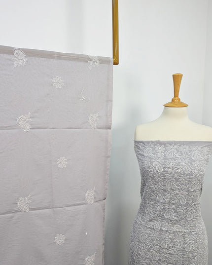 Handmade Embroidered Lawn With Chikankari/Shadow Work