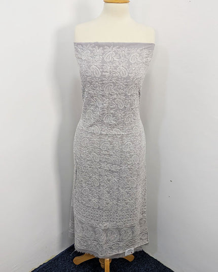 Handmade Embroidered Lawn With Chikankari/Shadow Work