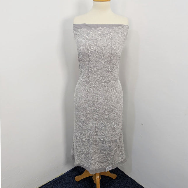 Handmade Embroidered Lawn With Chikankari/Shadow Work 2 Piece Unstitched