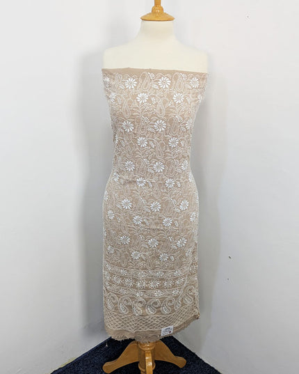 Handmade Embroidered Lawn With Chikankari/Shadow Work
