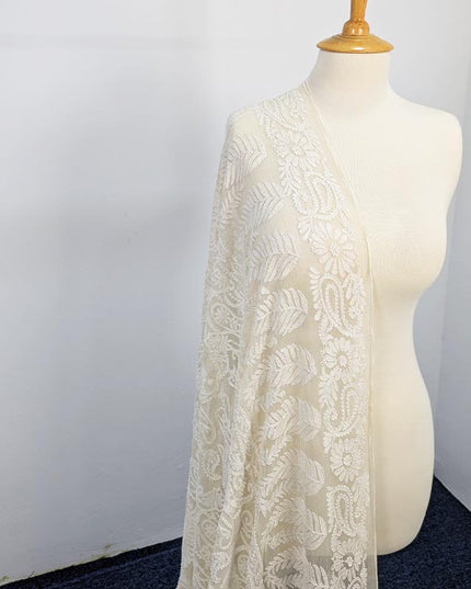 Handmade Pure China Crinkle Kacha Pakka Work