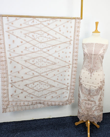 3PC Unstitched Lawn