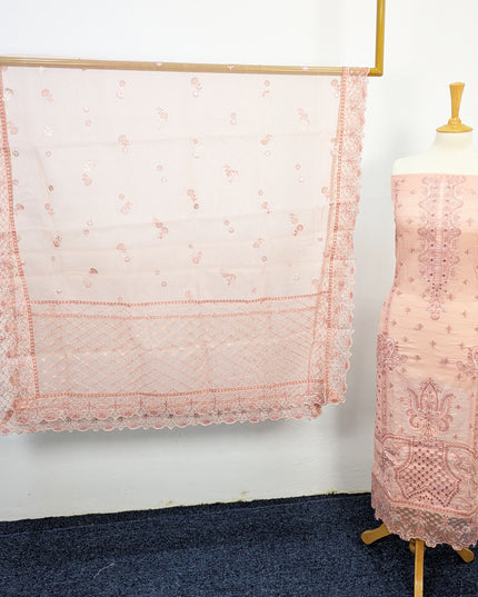 3PC Unstitched Lawn