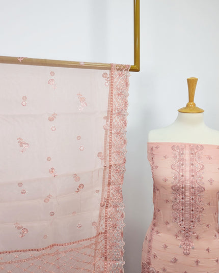 3PC Unstitched Lawn
