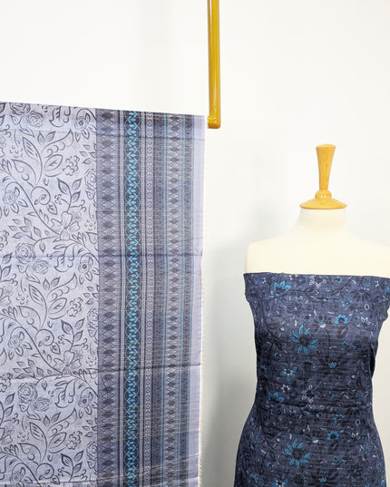 3PC Unstitched Digital Printed Lawn