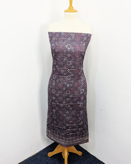 3PC Unstitched Digital Printed Lawn
