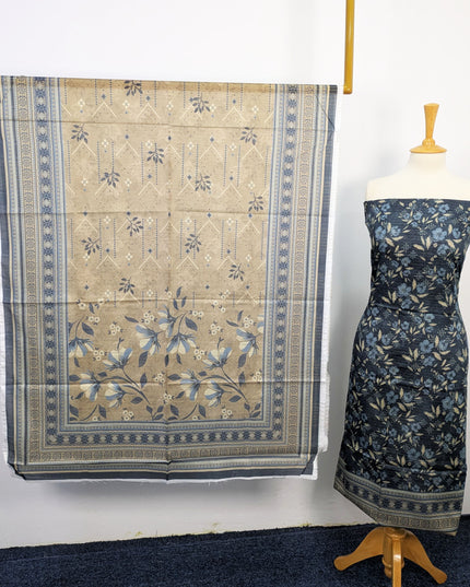 3PC Unstitched Digital Printed Lawn