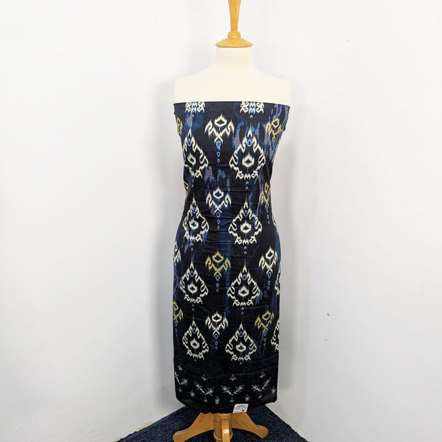 Fancy Digital Printed Lawn With Chikankari Work