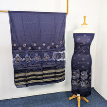 Load image into Gallery viewer, Embroidered Lawn With Laser Cutwork Chikankari
