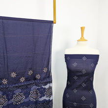 Load image into Gallery viewer, Embroidered Lawn With Laser Cutwork Chikankari
