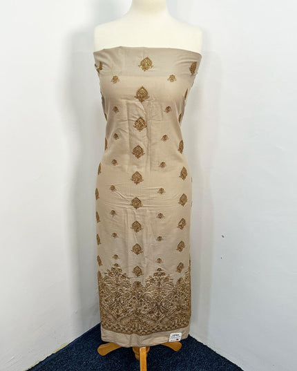 Embroidered Lawn With Khaadi Net Dupatta
