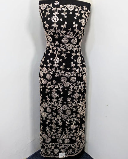 Fancy Chiffon with Full Jaal LCD Gotta Work 2PC Unstitched