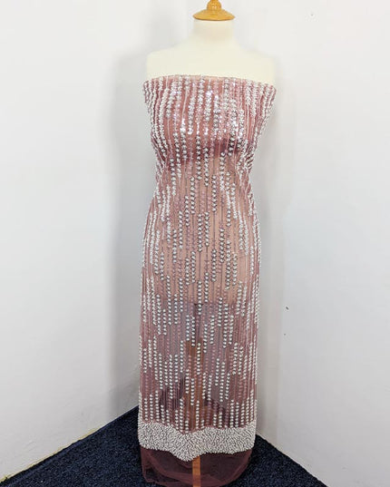 Handmade Full Jaal Net Cutdana Work 2pc Unstitched