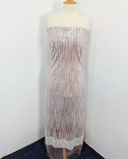 Handmade Full Jaal Net Cutdana Work 2pc Unstitched