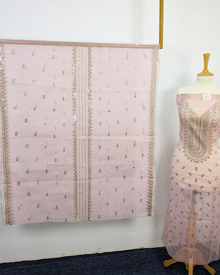Embroidered Khaadi Net 2pc Unstitched
