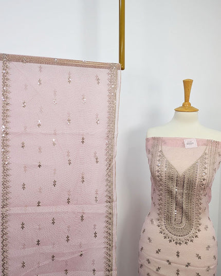 Embroidered Khaadi Net 2pc Unstitched