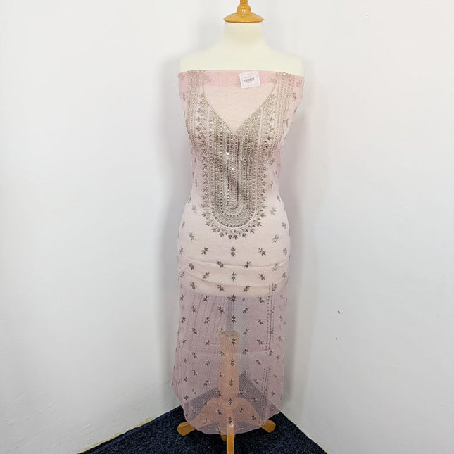 Embroidered Khaadi Net 2pc Unstitched
