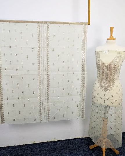 Embroidered khaadi Net 2 pc Unstitched