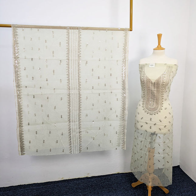 Embroidered khaadi Net 2 pc Unstitched
