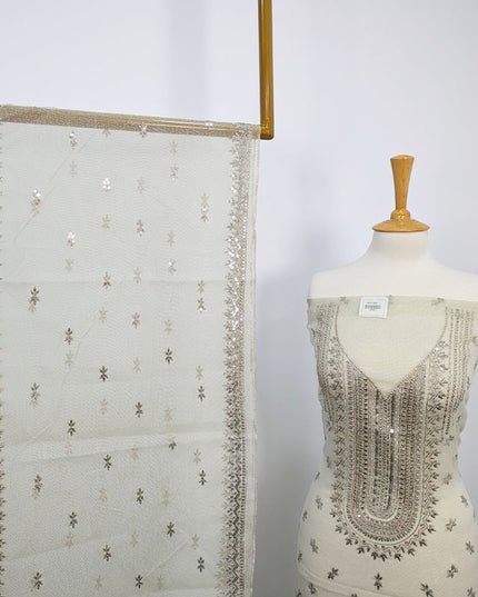 Embroidered khaadi Net 2 pc Unstitched