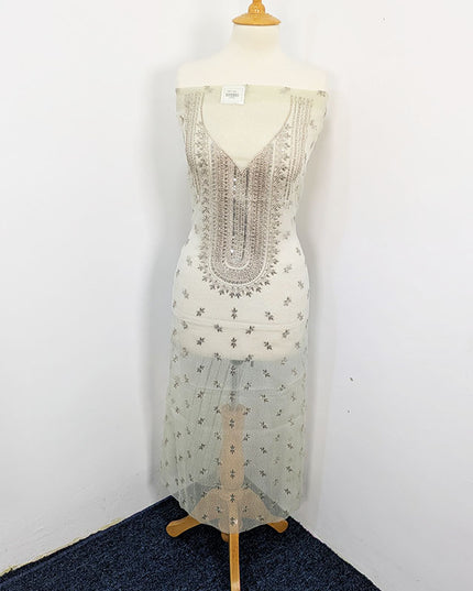 Embroidered khaadi Net 2 pc Unstitched