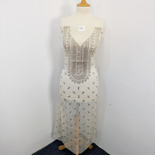 Embroidered Khaadi Net 2 Piece Unstitched