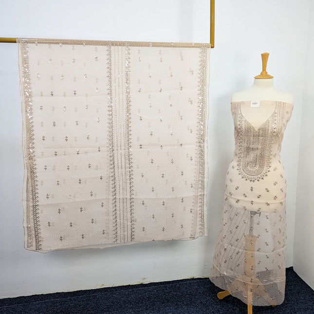 Embroidered Khaadi Net 2pc unstitched