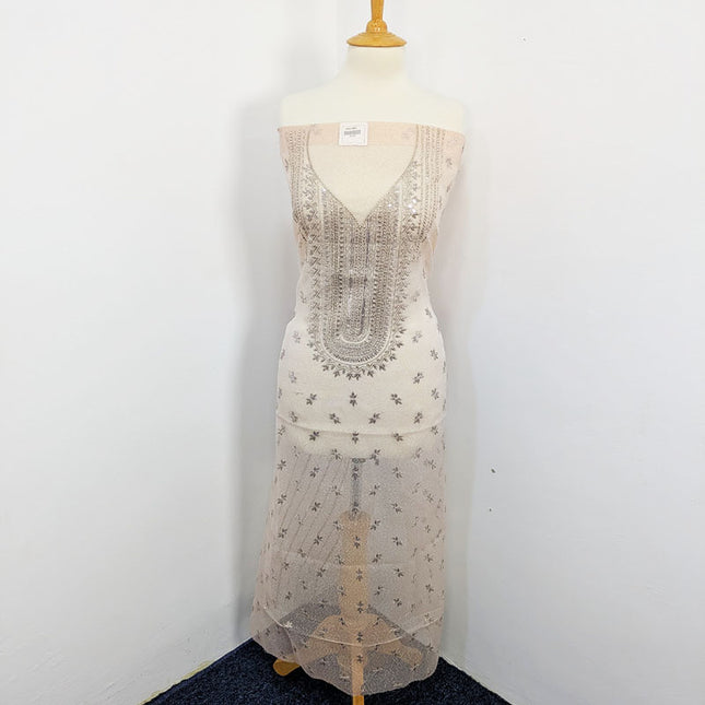 Embroidered Khaadi Net 2pc unstitched