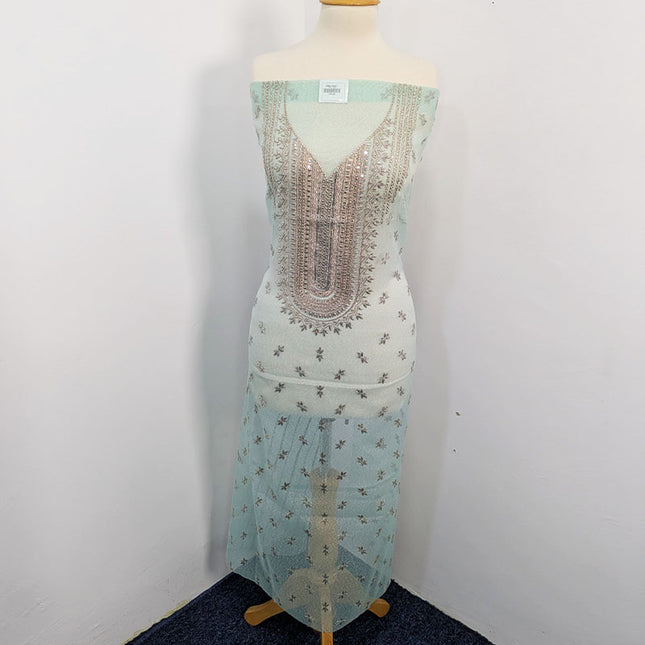 Embroidered Khaadi Net 2 pc Unstitched