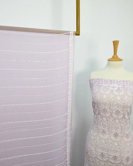 Embroidered Chiffon Unstitched 2pc