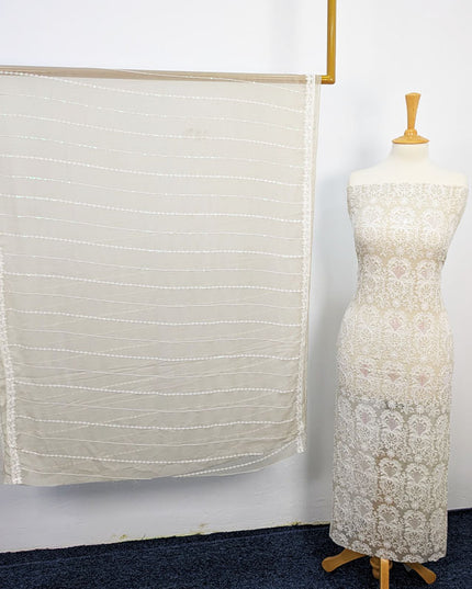Embroidered Chiffon Unstitched 2pc