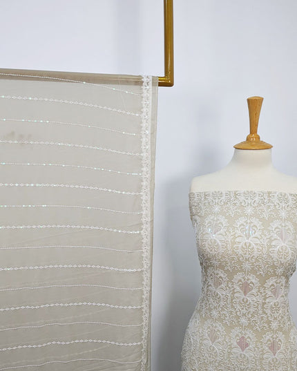 Embroidered Chiffon Unstitched 2pc