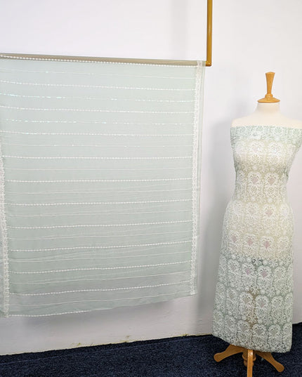 Embroidered Chiffon Unstitched 2pc
