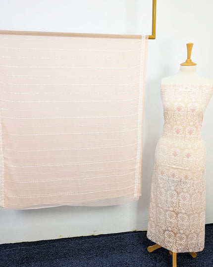 Embroidered Chiffon Unstitched 2pc