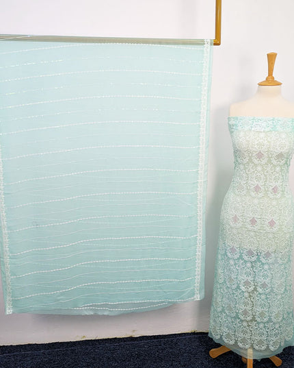Embroidered Chiffon Unstitched 2 pc