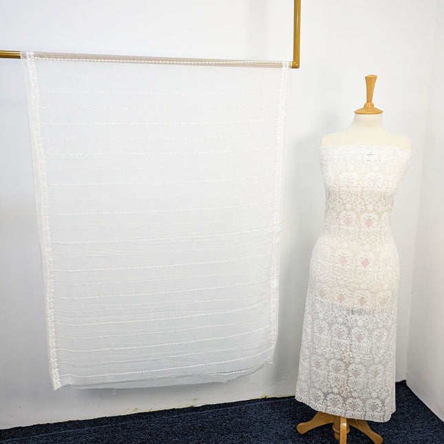 Embroidered Chiffon Unstitched 2pc