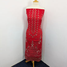 Load image into Gallery viewer, Embroidered Lawn With Net Dupatta Unstitched 3pc
