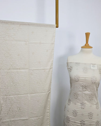 Embroidered Bana Dora Full Jaal Lawn