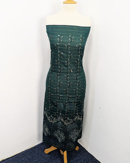 Embroidered Lawn With Organza Dupatta