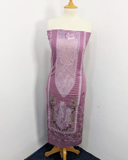Embroidered Lawn With Khaadi Net Dupatta