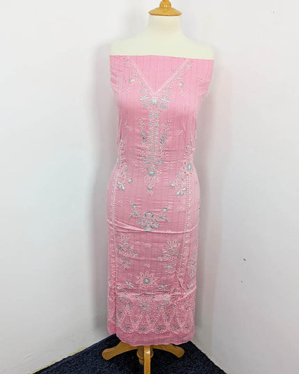 Embroidered + Tarkashi Lawn Shirt With Chiffon Dupatta