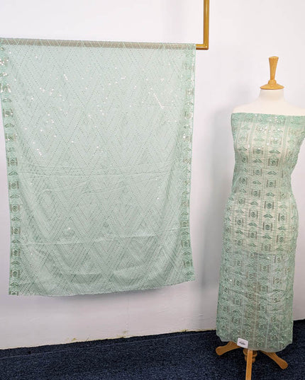 Embroidered Chiffon 2PC Unstitched