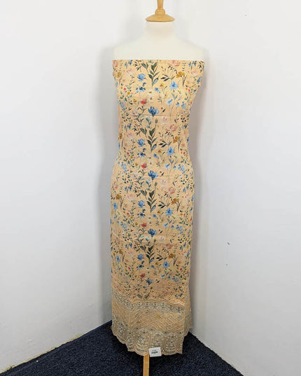 Printed Lawn With Chiffon Dupatta 3piece Unstitched