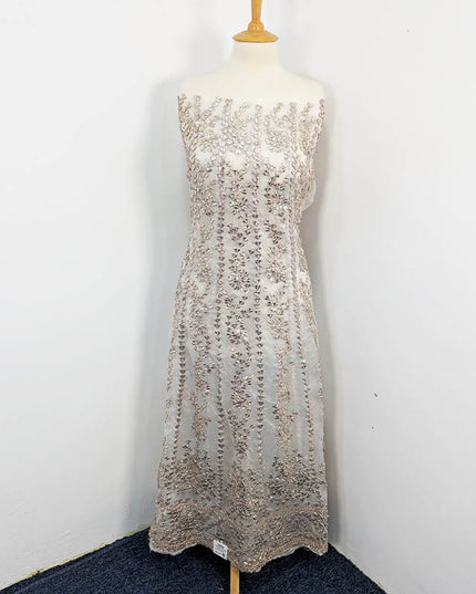 Handmade Gotta Work Frock  2pc Semi Stitched