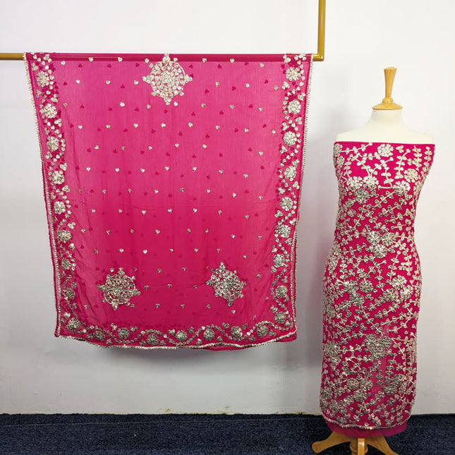 Handmade Gotta Work Chiffon 2PC Unstitched