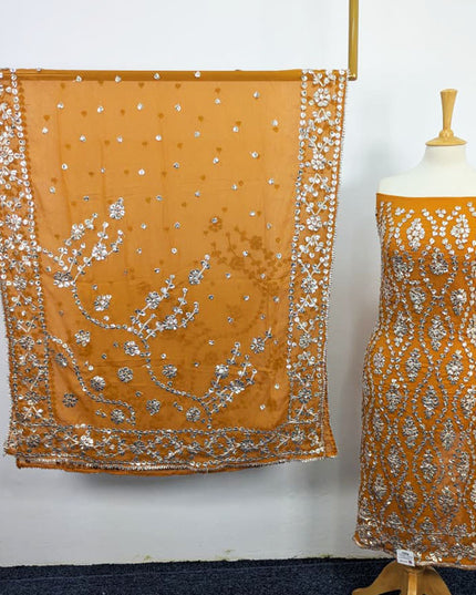 Handmade Gotta Work Chiffon 2PC Unstitched