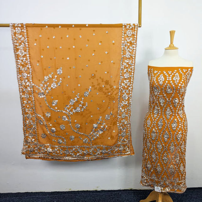 Handmade Gotta Work Chiffon 2PC Unstitched