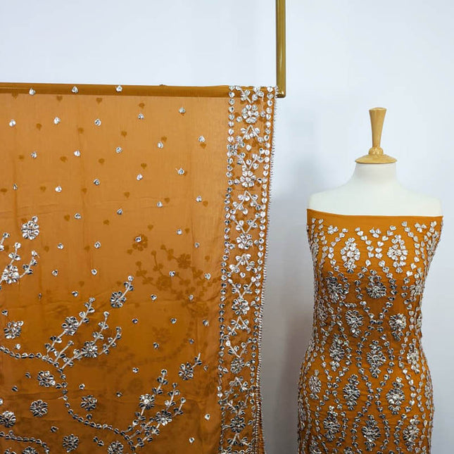 Handmade Gotta Work Chiffon 2PC Unstitched