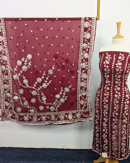 Handmade Gotta Work Chiffon 2PC Unstitched