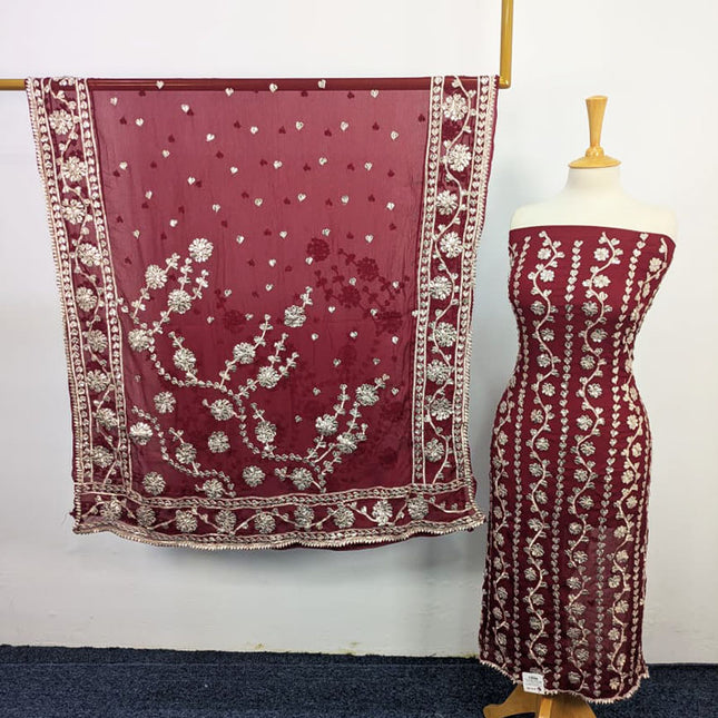 Handmade Gotta Work Chiffon 2PC Unstitched